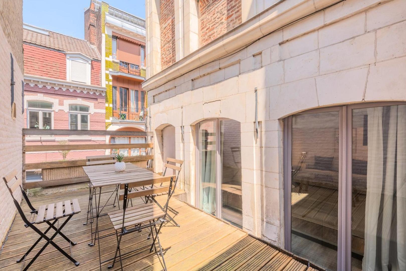 Atypical Triplex Near Grand Place With Terrace 里尔 外观 照片